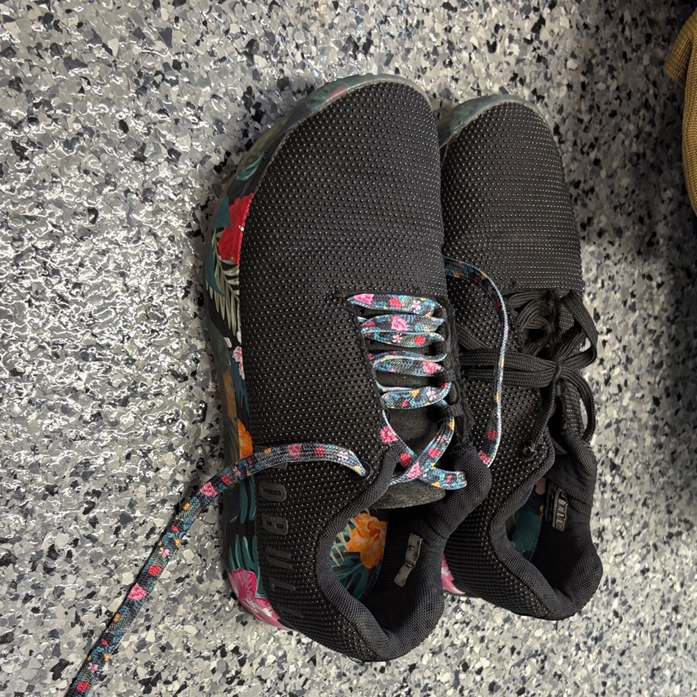 NOBULL Black Floral Women's Sneakers